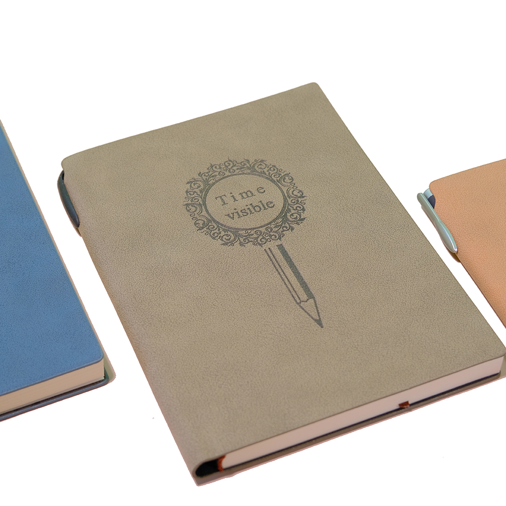 Paper Notebook Eco-friendly reciclado con la impresión del logotipo para la promoción empresarial